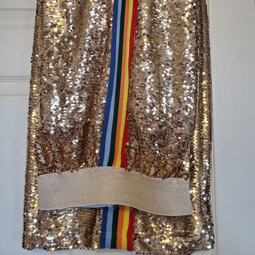 Sequin Gold Pants